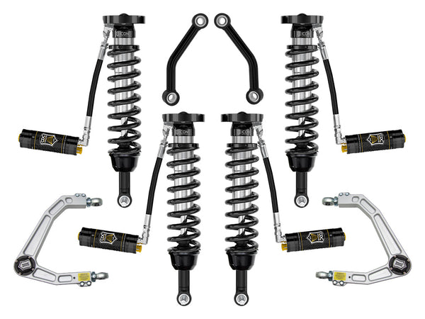ICON 2021-2023 Chevrolet Tahoe & Suburban/2021-2023 GMC Yukon & Yukon XL 2.5-3.25" Lift Stage 4 Suspension System Billet UCA