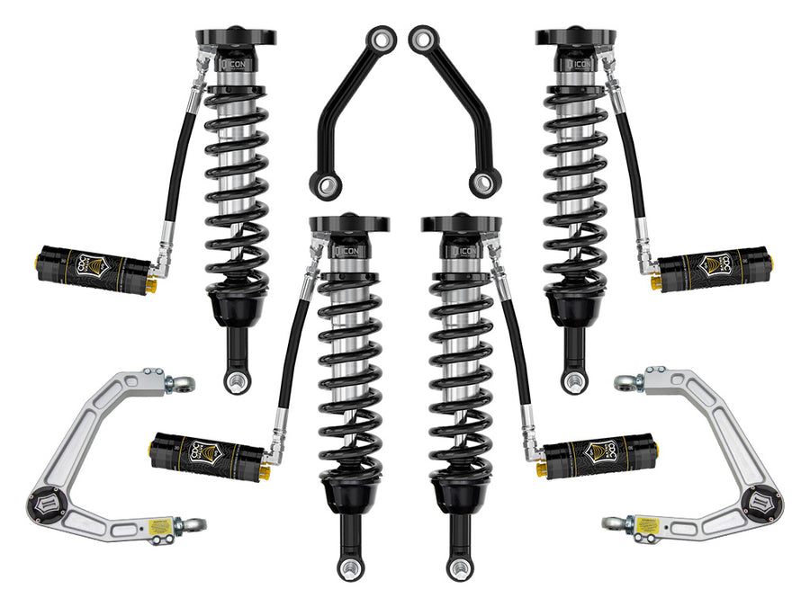 ICON 2021-2023 Chevrolet Tahoe & Suburban/2021-2023 GMC Yukon & Yukon XL 2.5-3.25" Lift Stage 4 Suspension System Billet UCA