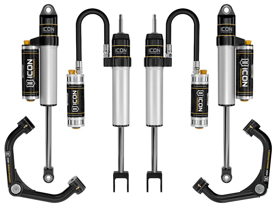 20-UP GM 2500HD/3500 0-2" STAGE 3 SUSPENSION SYSTEM (TUBULAR)