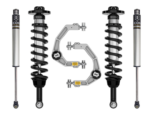 ICON 2021-2025 Ford F-150 4WD 2.75-3.5" Lift Stage 1 Suspension System Billet