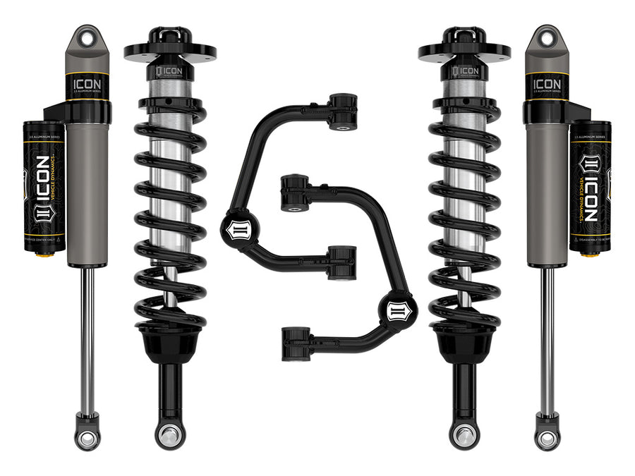 ICON 2021-2025 Ford F-150 4WD 2.75-3.5" Lift Stage 2 Suspension System Tubular