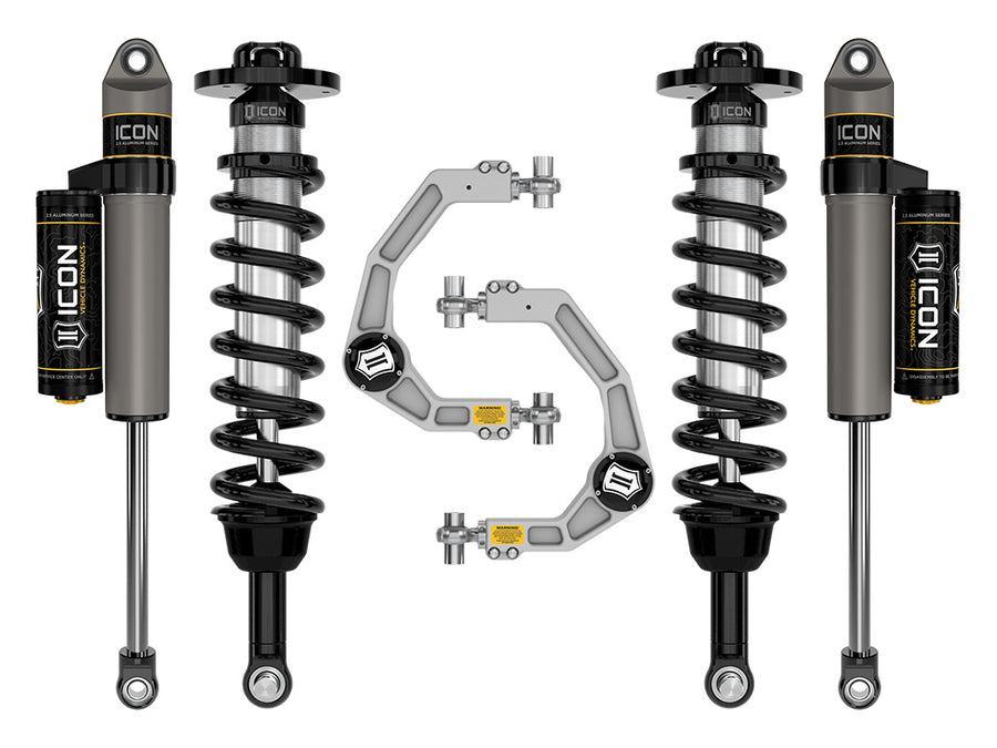 ICON 2021-2025 Ford F-150 4WD 2.75-3.5" Lift Stage 2 Suspension System Billet