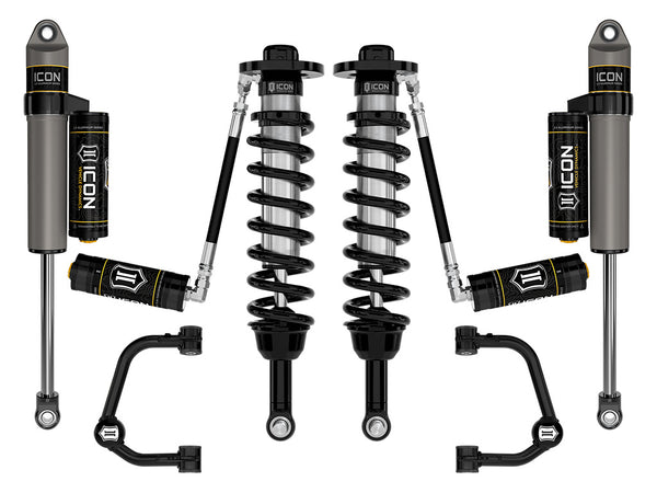 ICON 2021-2025 Ford F-150 4WD 2.75-3.5" Lift Stage 3 Suspension System Tubular