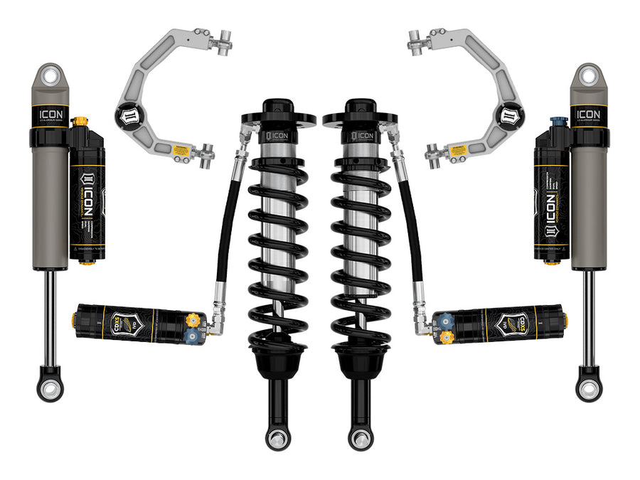 ICON 2021-2025 Ford F-150 4WD 2.75-3.5" Lift Stage 4 Suspension System Billet CDXS
