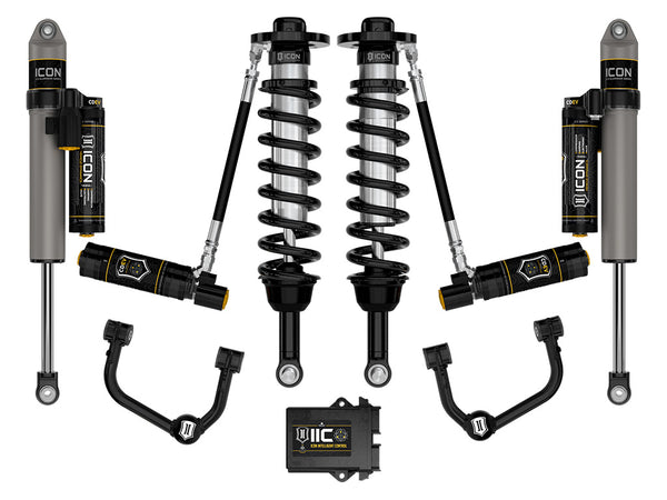 ICON 2021-2025 Ford F-150 4WD 2.75-3.5" Lift Stage 5 Suspension System Tubular
