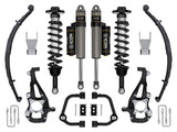 ICON 2021-2024 Ford F-150 4WD 3.5-4.5" Lift Stage 2 Suspension System Tubular W/ Leaf Packs