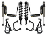 ICON 2021-2024 Ford F-150 4WD 3.5-4.5" Lift Stage 4 Suspension System Tubular CDXS
