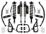 ICON 2021-2024 Ford F-150 4WD 3.5-4.5" Lift Stage 4 Suspension System Tubular CDXS W/ Leaf Packs