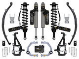 ICON 2021-2024 Ford F-150 4WD 3.5-4.5" Lift Stage 5 Suspension System Billet W/ Leaf Packs
