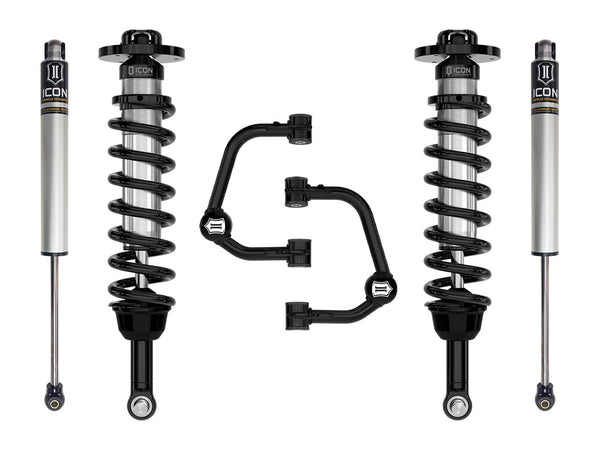 ICON 2021-2024 Ford F-150 Tremor 2.5-3" Lift Stage 1 Suspension System Tubular