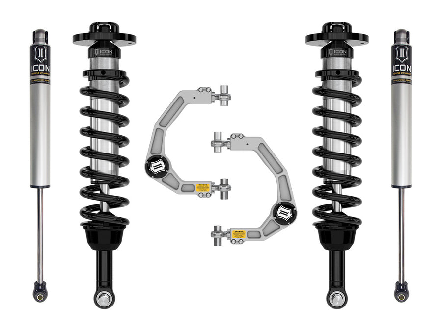 ICON 2021-2024 Ford F-150 Tremor 2.5-3" Lift Stage 1 Suspension System Billet