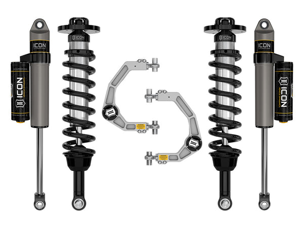 ICON 2021-2024 Ford F-150 Tremor 2.5-3" Lift Stage 2 Suspension System Billet