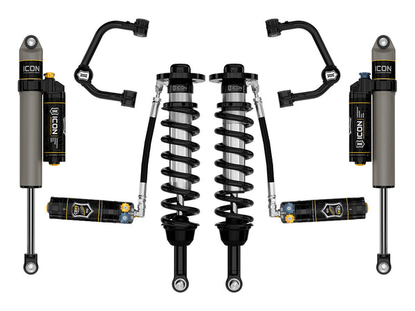 ICON 2021-2024 Ford F-150 Tremor 2.5-3" Lift Stage 4 Suspension System Tubular CDXS