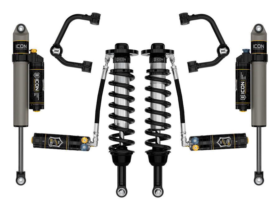 ICON 2021-2024 Ford F-150 Tremor 2.5-3" Lift Stage 4 Suspension System Tubular CDXS