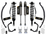 ICON 2021-2024 Ford F-150 Tremor 2.5-3" Lift Stage 4 Suspension System Tubular CDCV W/ Leaf Packs