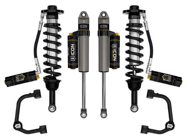 ICON 2021-2024 Ford F-150 Tremor 2.5-3" Lift Stage 4 Suspension System Tubular CDCV