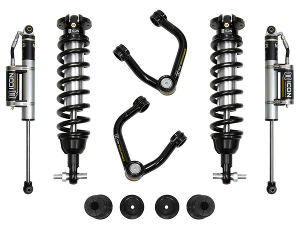 ICON 19-21 Ford Ranger 0-3.5" Lift Stage 3 Susp System Tubular UCA Al Knuckle