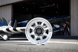 ICON Alloys Nuevo Silver Machined 17 X 8.5 / 5 X 150 25mm Offset 5.75" BS