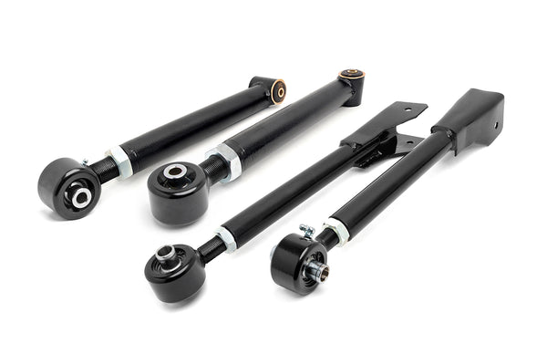 Rough Country - X-Flex UCAs & LCAs - Front - Jeep Comanche MJ/Wrangler TJ/Wrangler Unlimited