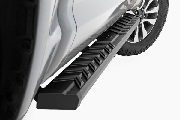 Rough Country - BA2 Running Boards - Side Step Bars - Crew Cab - Toyota Tundra 2WD/4WD (07-21) - 41005A