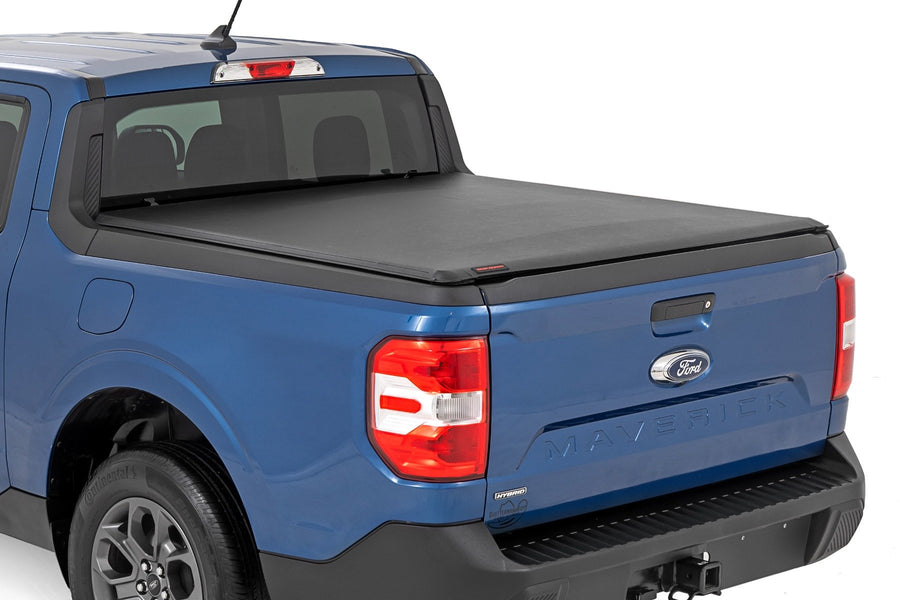 Rough Country - Soft Roll Up Bed Cover - 4'6 In. Bed - Ford Maverick 2WD/4WD (2022-2025)