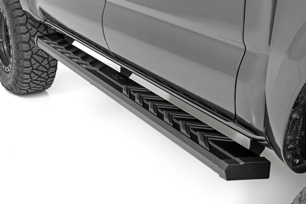 Rough Country - BA2 Running Boards - Side Step Bars - Double Cab - Toyota Tacoma (05-23) - 41009A