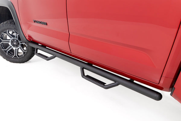 Rough Country - Nerf Steps - Cab Length - Crew Max - Toyota Tundra 2WD/4WD (2022-2025)