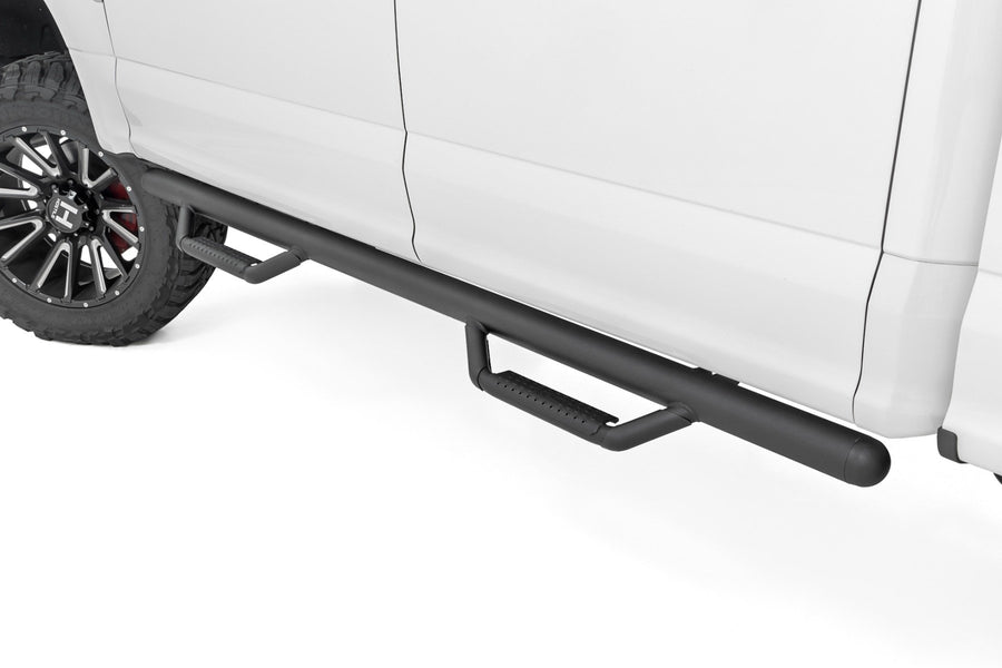 Rough Country - Nerf Steps - Cab Length - Crew - Ford F-150/Lightning/F-250/F-350/Raptor (15-25)