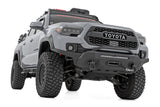 Rough Country - LED Fog Light Kit - 3.5 Inch Round Black Series - Amber DRL - Toyota Tacoma (16-23) - 71095
