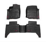 Rough Country - Sure-Fit Floor Mats - FR & RR - Toyota Tacoma 2WD/4WD (2016-2023)