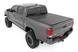 Rough Country - Hard Tri-Fold Flip Up Bed Cover - 5' Bed - Toyota Tacoma 2WD/4WD (2005-2015)