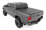Rough Country - Hard Tri-Fold Flip Up Bed Cover - 6' Bed - Toyota Tacoma 2WD/4WD (2005-2015)