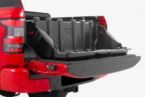 Rough Country - Truck Bed Cargo Storage Box - Easy Access - Mid Size 52.5 In. - Fits Mid-Sized Trucks