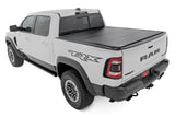 Rough Country - Hard Tri-Fold Flip Up Fold Bed Cover - 5'7 In. Bed - Ram 1500 (19-25)/1500 TRX (21-24)