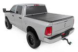 Rough Country - Hard Tri-Fold Flip Up Bed Cover - 6'4 In. Bed - Ram 1500/2500/3500 (10-25 & Classic)