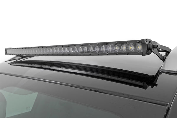 Rough Country - LED Light Kit - Roof Mount - 40 In. Black Single Row - Jeep Cherokee KL (14-23)