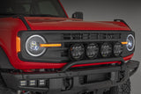 Rough Country - DRL Halo LED Headlights - DOT Approved - Ford Bronco 4WD (2021-2025)