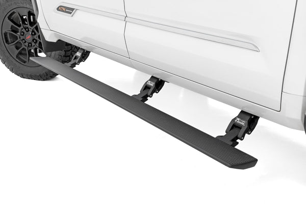 Rough Country - Power Running Boards - Dual Electric Motor - CrewMax - Toyota Tundra (22-25)