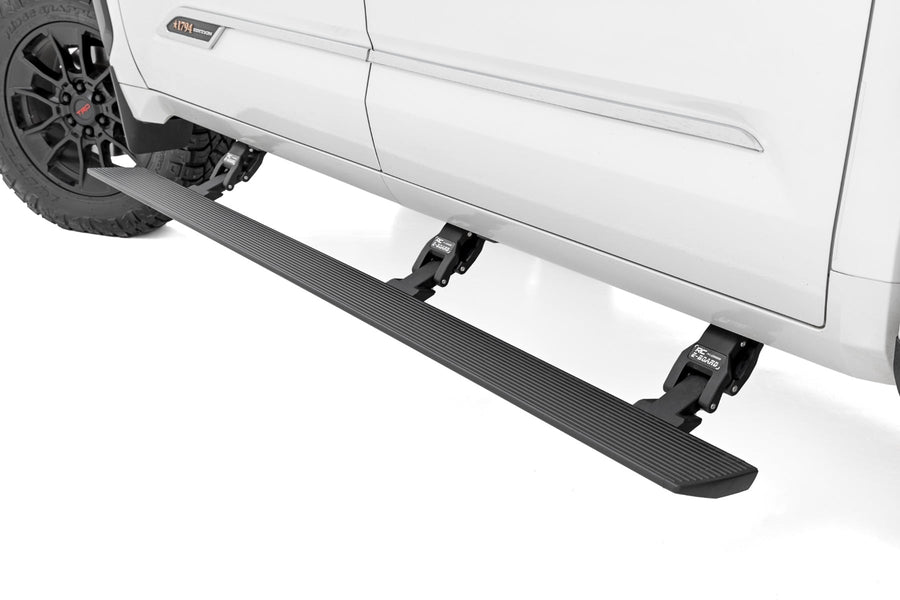 Rough Country - Power Running Boards - Dual Electric Motor - CrewMax - Toyota Tundra (22-25)