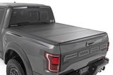 Rough Country - Hard Tri-Fold Flip Up Bed Cover - 5'7 In. Bed - Ford F-150 (21-25)/F-150 Lightning (22-25)