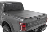 Rough Country - Hard Tri-Fold Flip Up Bed Cover - 6'7" Bed - Ford F-150 2WD/4WD (2021-2026) - 49225650