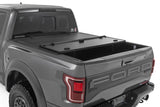 Rough Country - Hard Tri-Fold Flip Up Bed Cover - 6'7" Bed - Ford F-150 2WD/4WD (2021-2026) - 49225650