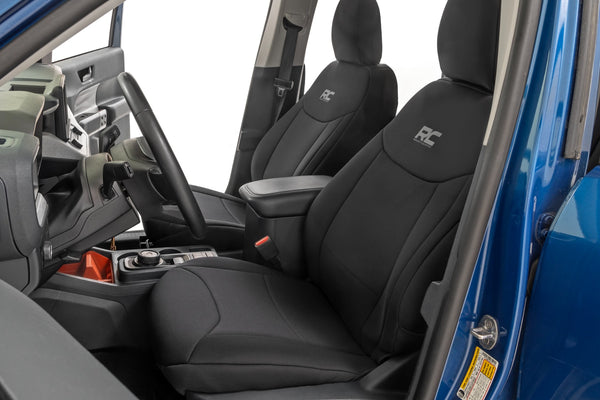 Rough Country - Seat Covers - FR & RR W/Armrest - Crew Cab - Ford Maverick 2WD/4WD (22-25)