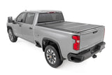 Rough Country - Hard Tri-Fold Flip Up Bed Cover - 6'9 In. Bed - Chevy/GMC Silverado/Sierra 2500HD/3500HD (20-25)