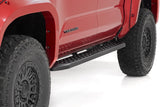 Rough Country - RPT2 Running Board - Double Cab - Black - Toyota Tacoma 2WD/4WD (2024-2025)