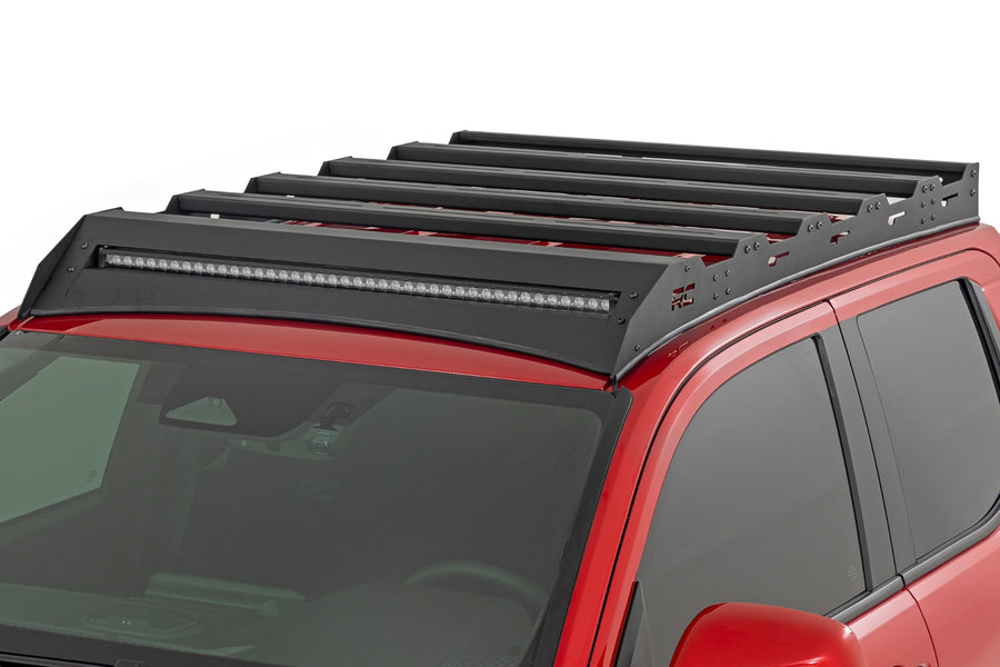 Rough Country - Roof Rack - 40 In. Black LED - Toyota Tacoma 2WD/4WD (2024-2025)