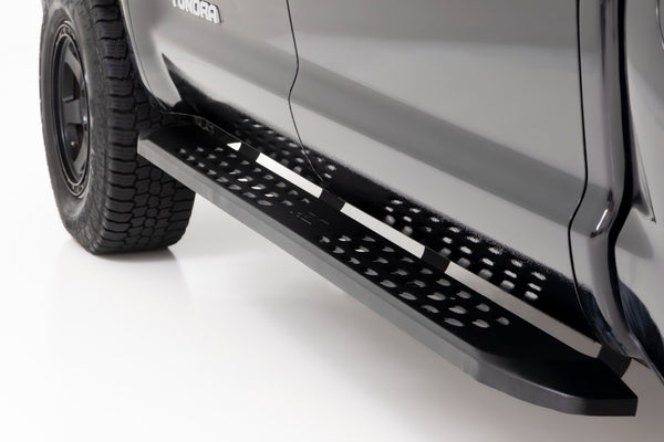 Rough Country - RPT2 Running Board - Crew Cab - Black - Toyota Tundra 2WD/4WD (2007-2021)