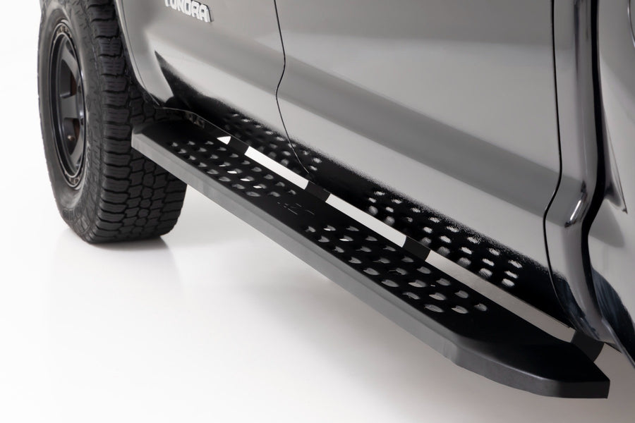 Rough Country - RPT2 Running Board - Crew Cab - Black - Toyota Tundra 2WD/4WD (2007-2021)