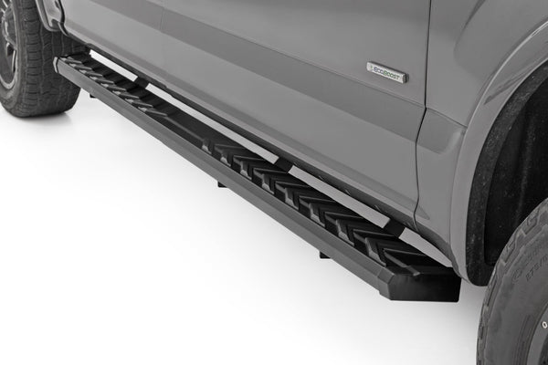 Rough Country - BA2 Running Board - Side Step Bars - Ford F-150/F-250/F-350 2WD/4WD (15-26) - 41010A