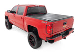 Rough Country - Hard Tri-Fold Flip Up Bed Cover - 5'9 In. Bed - Chevy/GMC 1500 (14-18 & Classic)